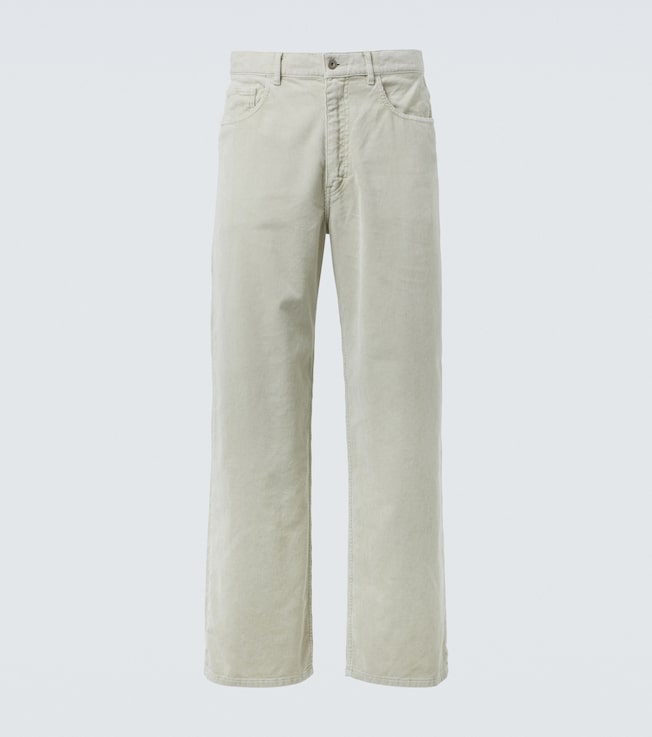 Cotton corduroy wide-leg pants | Auralee