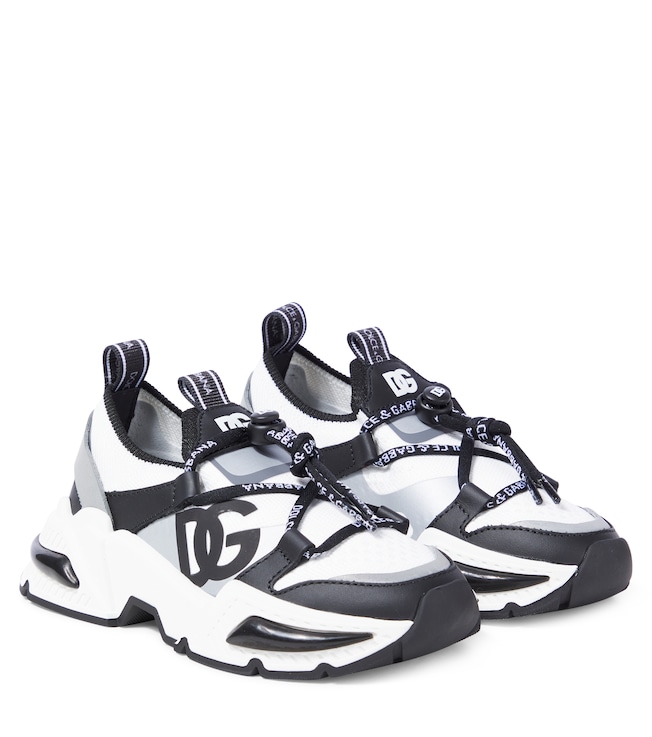 Mesh Airmaster DG low-top sneakers | Dolce&Gabbana Kids