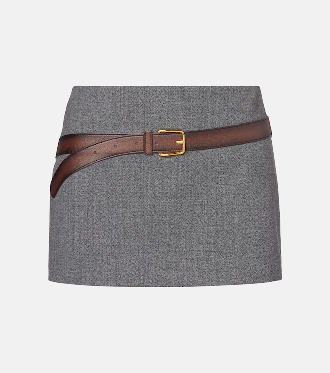 Appliqué miniskirt | Prada