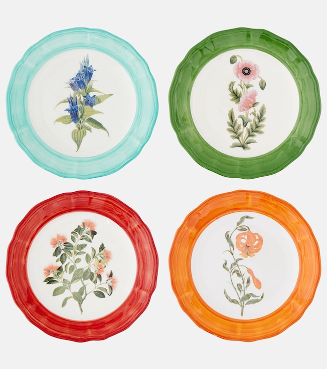 A Garden For The Sultan set of 4 plates | Les-Ottomans